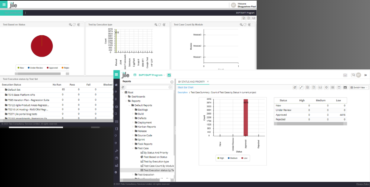 Reports and Dashboards- functionality is now available with various default reports and dashboards